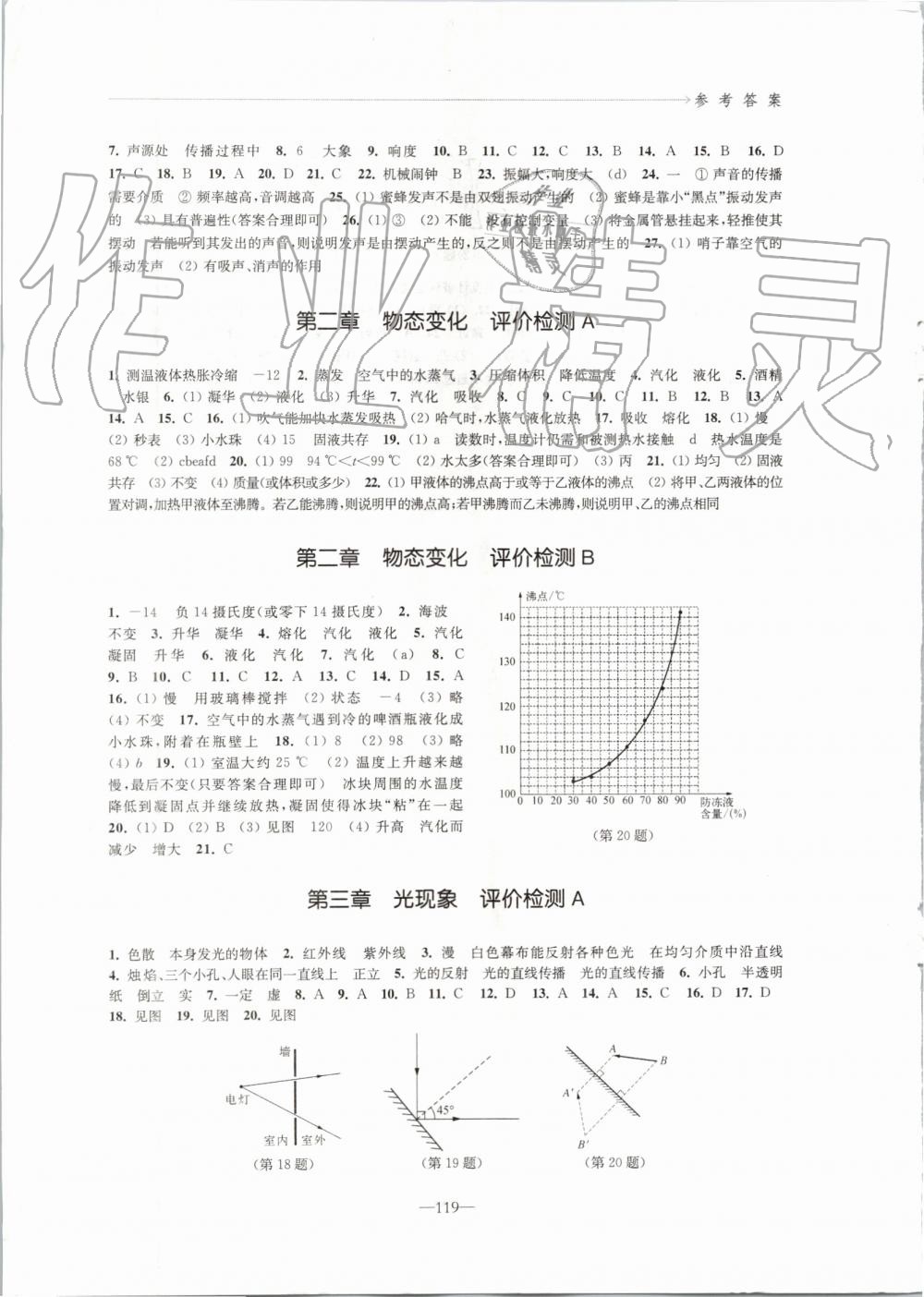 第三章 光现象 评价检测A - 第6页
