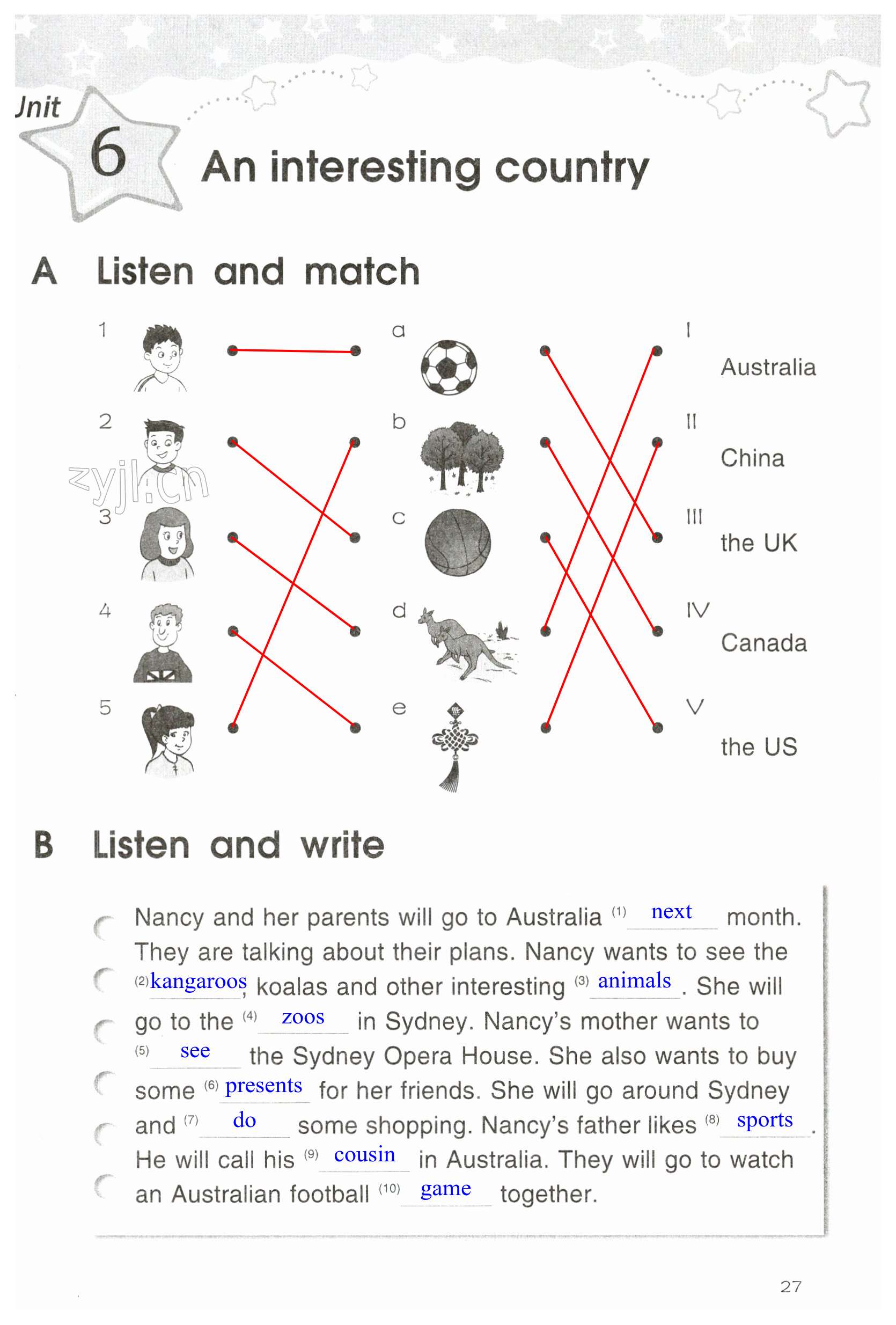 Unit 6 An interesting country - 第27页