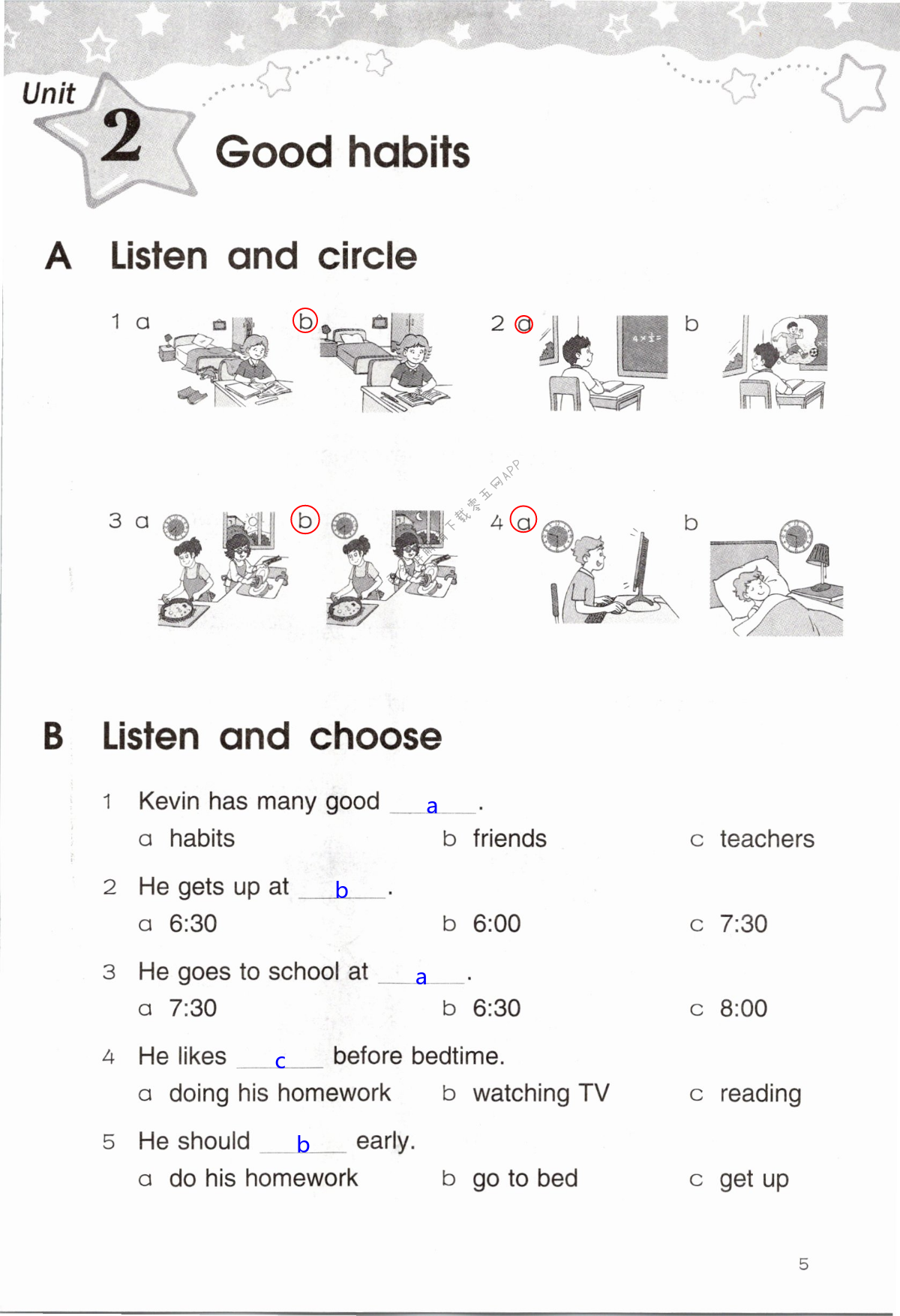 Unit 2 Good habits - 第5页
