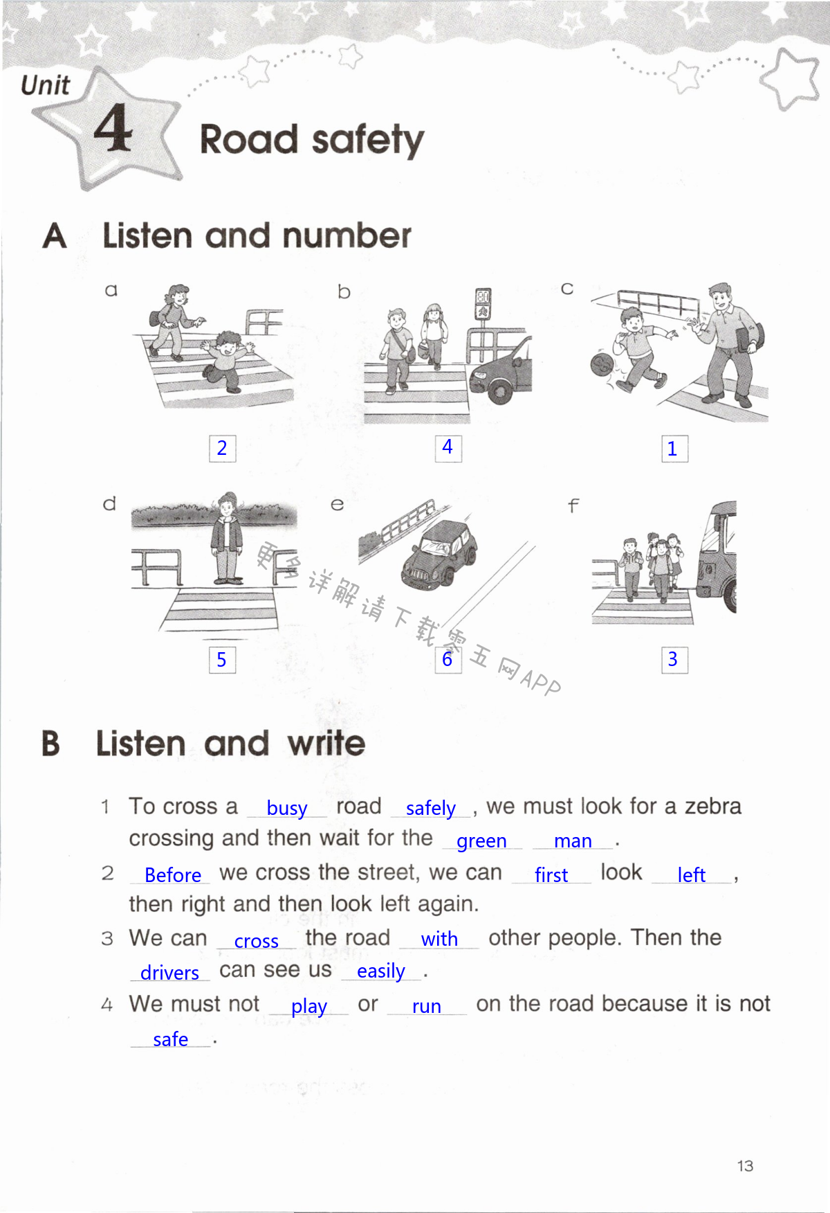 Unit 4 Road safety - 第13页