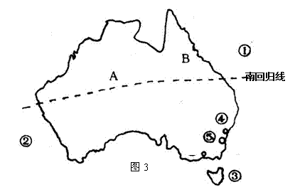 1.将图1中的 字母所对应的大洲连线;画出赤道和南回归线并注出名称.