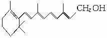 叫做异戊二烯.已知维生素a的结构简式可写为