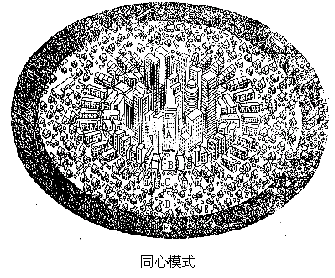 3.读同心圆模式图,回答问题.试题详情4.