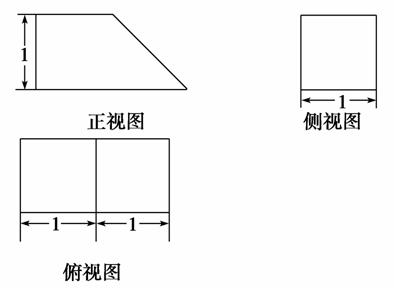 a 1 a, a 1 d 1, a 1 b 1为棱的长方体的体积的, 在直角梯形 aa 1 b 1