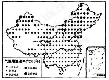 導致甲.乙兩地氣溫差異的 主要原因是 a.兩地距海遠近不同 b.