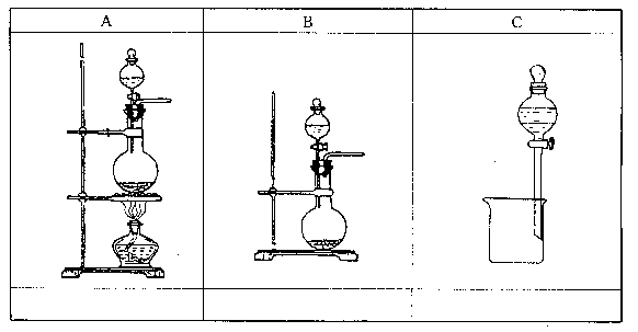 9]分离乙酸和乙醇的混合物[10]从溴水中用苯提取溴单质(2)上述装置