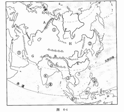 亞洲 b.非洲 c.大洋洲 d.北美洲 答案:a——青夏教育精英家教網