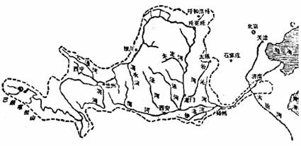 黄河干流的轮廓图图片