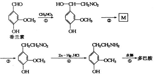 iii,多巴胺分子中羟基处于苯环上不同位置时的同分异构体共有种(苯环