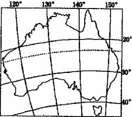 纬线:23022601s经过澳大利亚中部