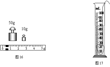 (1)用调节好的天平测出玉石的质量,当天平平衡时,右盘中砝码及游码的